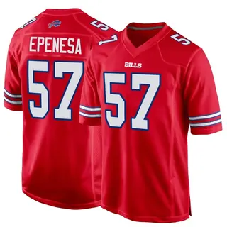 Men's Nike A.J. Epenesa Royal Buffalo Bills Game Player Jersey