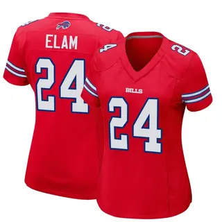 Men's Nike Kaiir Elam Royal Buffalo Bills Player Game Jersey