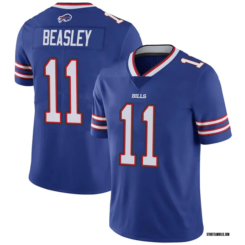 Big & Tall Limited Men's Cole Beasley Buffalo Bills Nike 100th Vapor ...