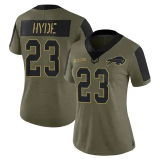 Men's Nike Micah Hyde Royal Buffalo Bills Team Game Jersey