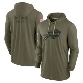 Youth Buffalo Bills Nike Brown 2023 Salute to Service Club Fleece Pullover  Hoodie